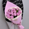 Конвертик счастья №1. 15 фиолетовых роз с доставкой в Ессентуках