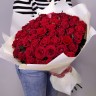 Букет 55 красных роз с доставкой в Ессентуках