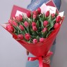 Солнце ясное Красные тюльпаны с доставкой в Ессентуках