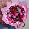 Букет пионовидных роз Восторг с доставкой в Ессентуках