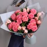 Нежный нектар Тюльпаны с розами с доставкой в Ессентуках