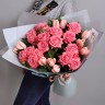 Нежный нектар Тюльпаны с розами с доставкой в Ессентуках