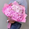 Розовый рассвет Букет гортензий с доставкой в Ессентуках