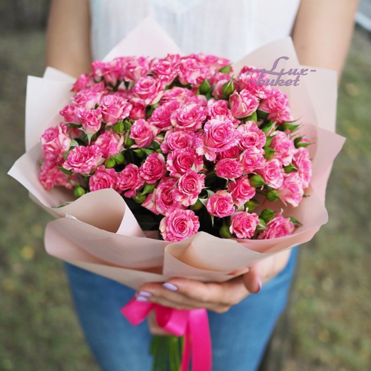 Букет Розовые розочки с доставкой в Ессентуках