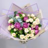 Приятное впечатление Букет кустовых роз с доставкой в Ессентуках