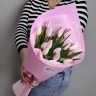 Конвертик с тюльпанами Магия весны с доставкой в Ессентуках