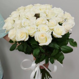 51 белая роза