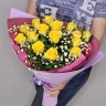 Букет жёлтых роз Созвездие с доставкой в Ессентуках