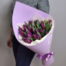 Букет тюльпанов Фиалковая весна с доставкой в Ессентуках